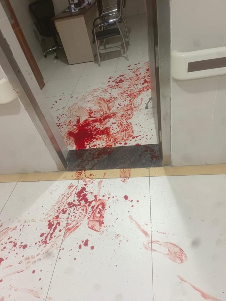 Dr. Balaji Jaganathan, medical oncologist at the Kalaignar Centenary Superspeciality Hospital, Guindy stabbed in neck